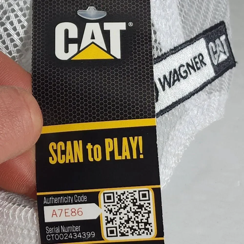 Caterpillar Unisex Cat Equipment Wagner Adjustable Mesh Snapback Cap Hat_10